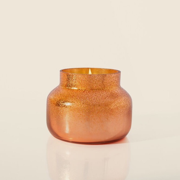 Pumpkin Dulce Candle Glitz Capri Blue. Pumpkin Dulce Capri Blue Glitz Candle 8oz - Picture 3 of 8